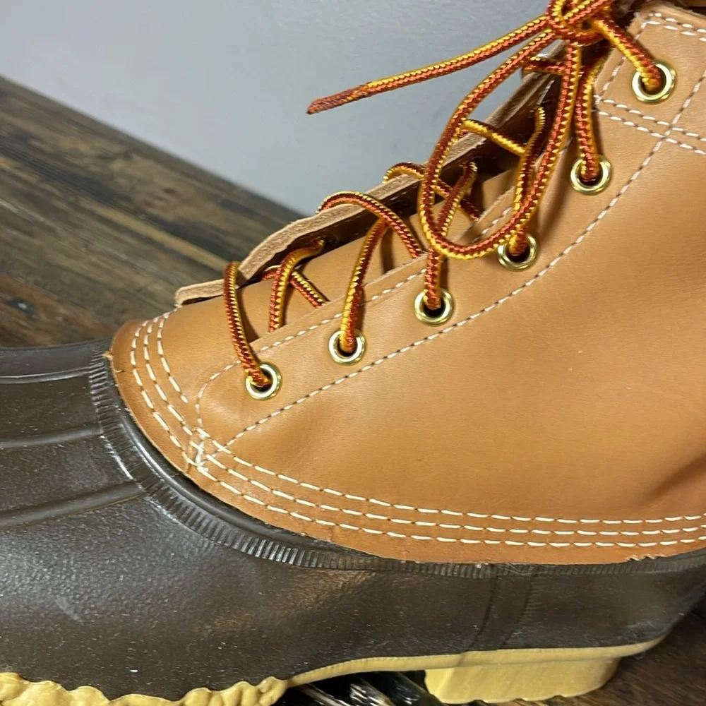L.L.Bean waterproof classic Bean Boot size 10 NEW IN BOX - great boots! - Picture 13 of 16